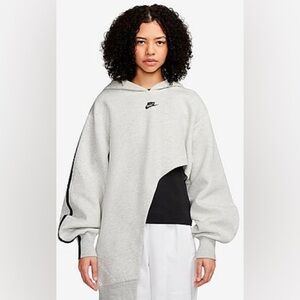 Nike Asymmetrical Tech Fleece Oversized Hoodie